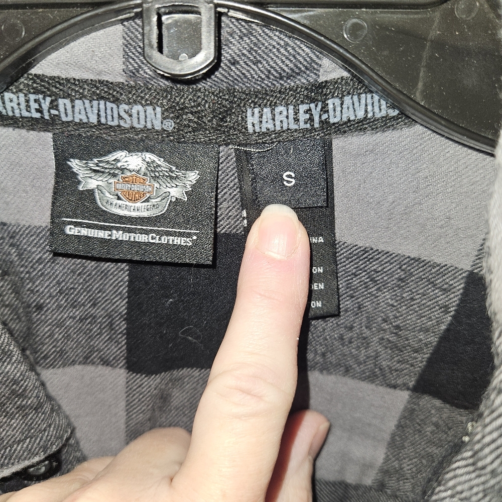 Men's Harley Davidson flannel